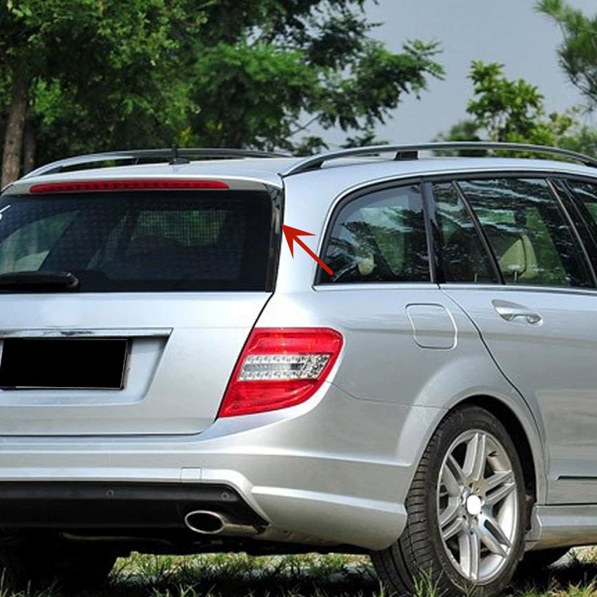 1 пара задних боковых оконных спойлеров-канард для Mercedes C-Class W204 Универсал 2007-2014 ABS спойлер на багажник аксессуары-канард