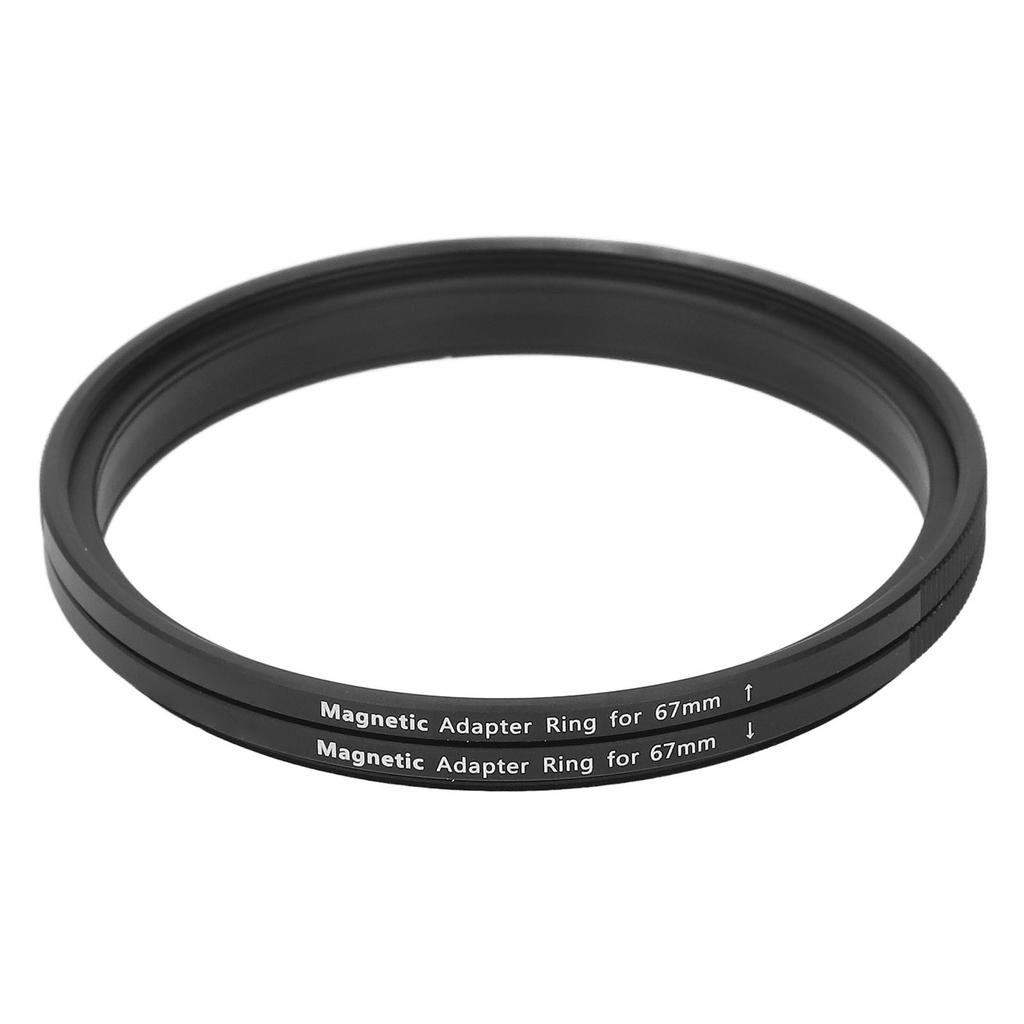Filter Adapter Ring 67‑67mm Aluminum Alloy Thread Filter To Magnetic Filter Adapter Ring for Accessory