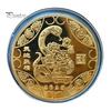 2025 Snake Commemorative Coin Chinese New Year Collectible Iron Coin Year of The Snake Badge Coin for Wealth And Good Luck