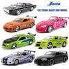 Игрушки Джада 1:32 Быстрые и Яростные Металлические Машинки, Mitsubishi Lancer TOYATO Super Nissan Skyline GTR Jetta RX-7 Коллекция Подарочные Игрушки для Детей