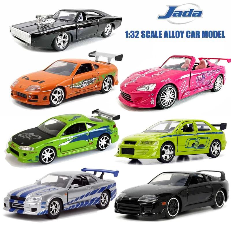 Игрушки Джада 1:32 Быстрые и Яростные Металлические Машинки, Mitsubishi Lancer TOYATO Super Nissan Skyline GTR Jetta RX-7 Коллекция Подарочные Игрушки для Детей