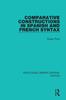 Книга Comparative Constructions In Spanish and French Syntax