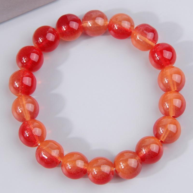 Bohemia Charm Beaded Bracelet For Men Women Statement Handmade Yoga Beads Elastic Bracelets Bangle Female Boho Party Jewelry