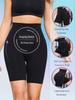 High Waist Shaper Underwear Women Seamless Tummy and Hip Lift Pants Shapewear Shorts Slimming Body Shaper Panties Underwear Black