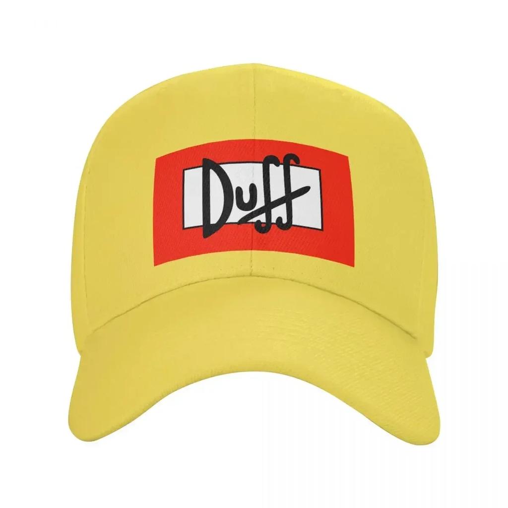 Классическая бейсболка Duff Beer для женщин унисекс, персонализированная регулируемая шляпа унисекс для папы, летние шапки, кепки Snapback