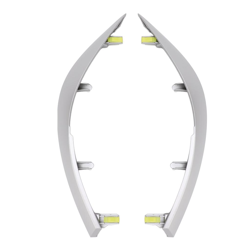 Pair of Dash AC Air Vent Panel Trim Left Right 55436‑02330 Dashboard Air Outlet Trim Strip for Corolla 2009 to 2013