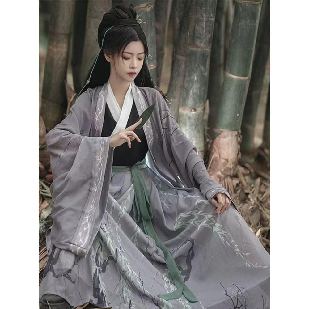 Взрослый ханьфу для мужчин и женщин. Платье в стиле китайских династий Вэй и Цзинь