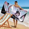 Shinobu Kocho2 Print Beach Towel, Large Soft Quick Dry Towel for Beach Camping Swimming