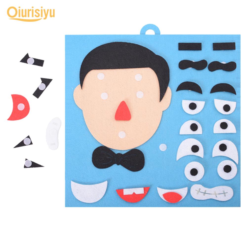 Нетканый материал для самостоятельной сборки пяти органов чувств