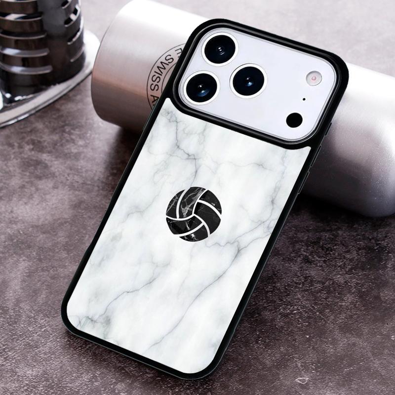 Я люблю Чехол для телефона с волейболом для iPhone 17 16 15 Pro Max Air 14 13 12 11 Plus Ударопрочный чехол