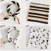 Fashion Small Vintage Elegant Hair Tie Band Silk Feel Satin Head Neck Square Scarf