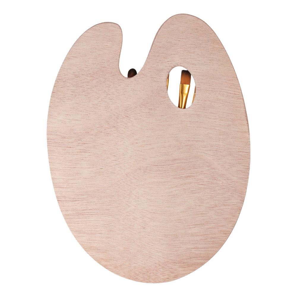 Wood Color Paint Tray Wooden Paint Brushes Artist Trays Wooden Paint Palette  Paint Palette