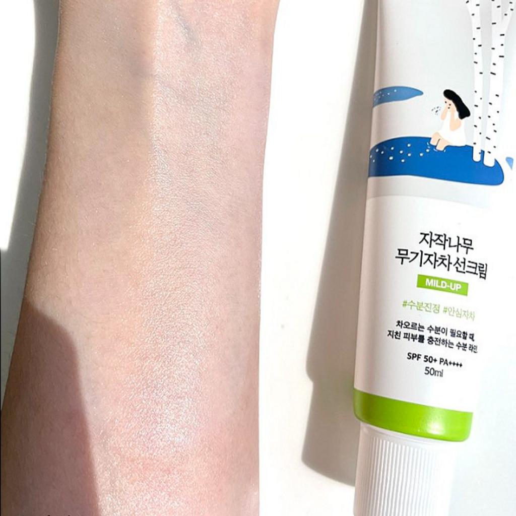 ROUND LAB березовый неорганический солнцезащитный крем 50мл