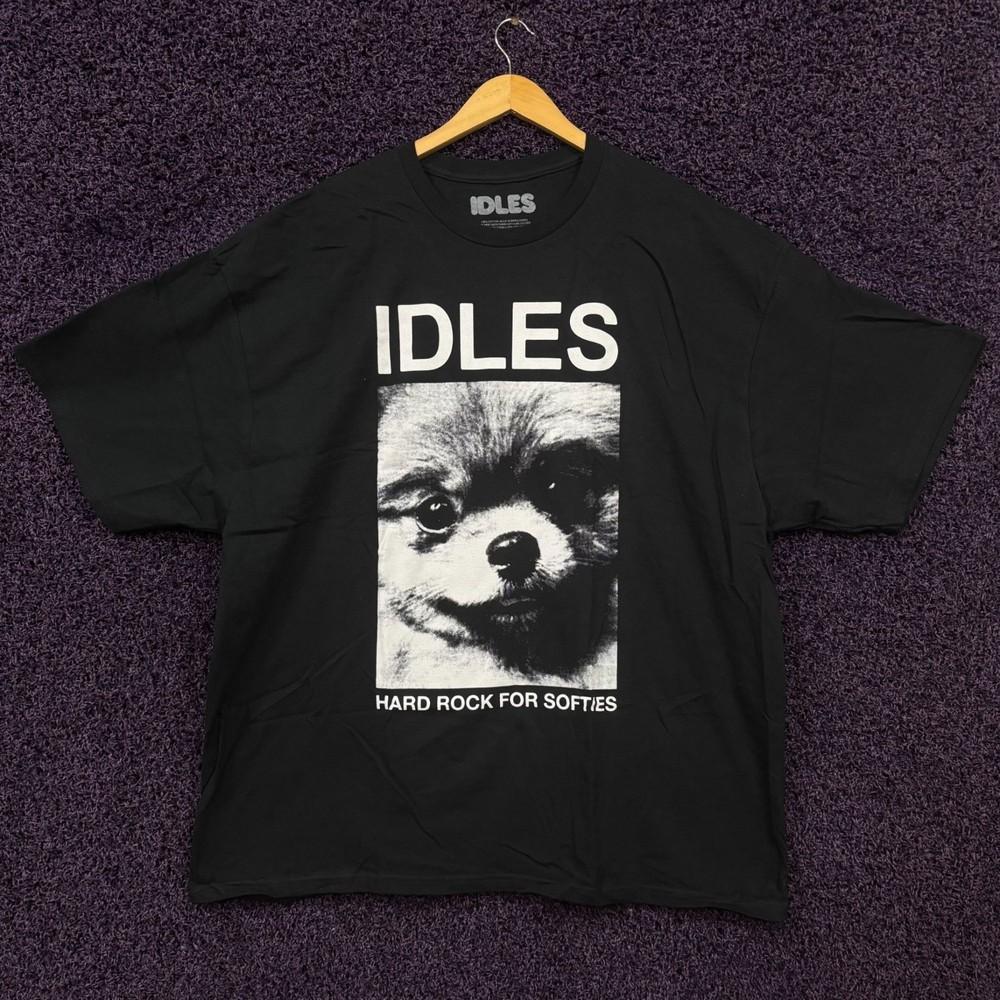 Idles Hard Rock For Softies Rock TShirt Size XXXL Unisex T-Shirt