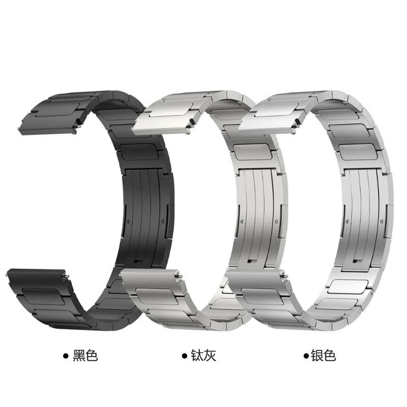 Металлический ремешок из титана для Samsung Galaxy Watch 8 40мм 44мм/Classic 46мм Прочный браслет для Galaxy Watch Ultra 47мм Аксессуары