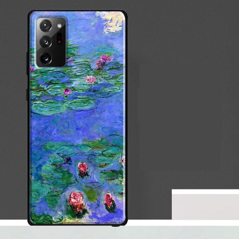 Чехол для телефона Samsung Galaxy с картиной Клода Моне S24 Ultra S23 S22 S21 S25 Ultra S9 S10 S20 Plus S25 FE
