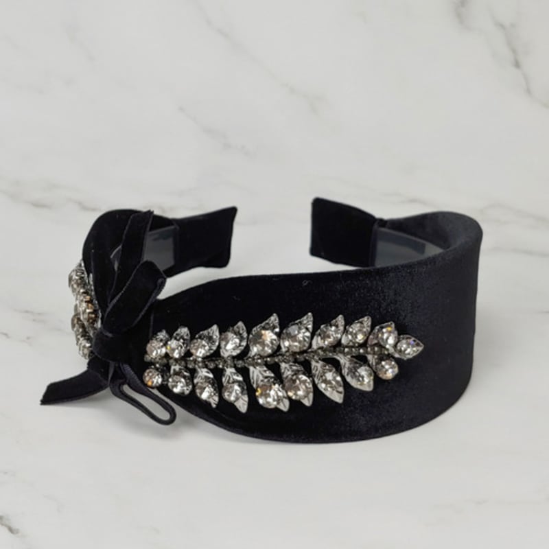 LALA Бархатная лента Ювелирный ободок для волос