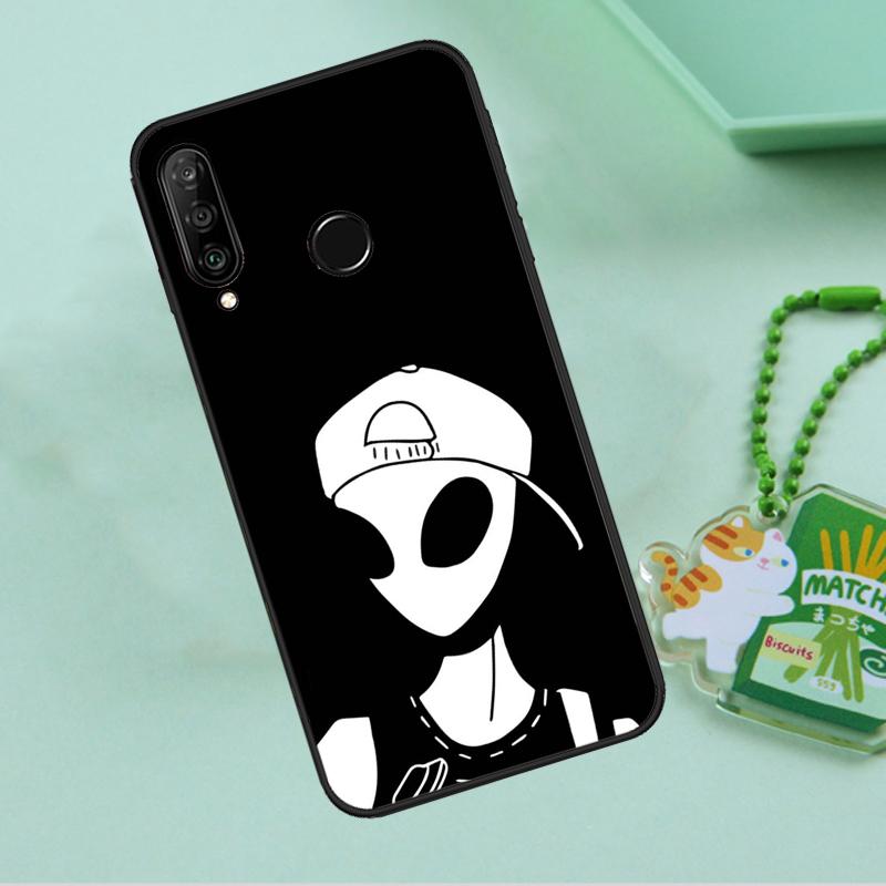 Эстетичный инопланетянин Для Huawei Nova 10 9 SE 5T 12s 12i 11i Y91 Y90 Y60 Y70 Y72 Y61 P20 P40 P30 Lite P60 Pro Чехол