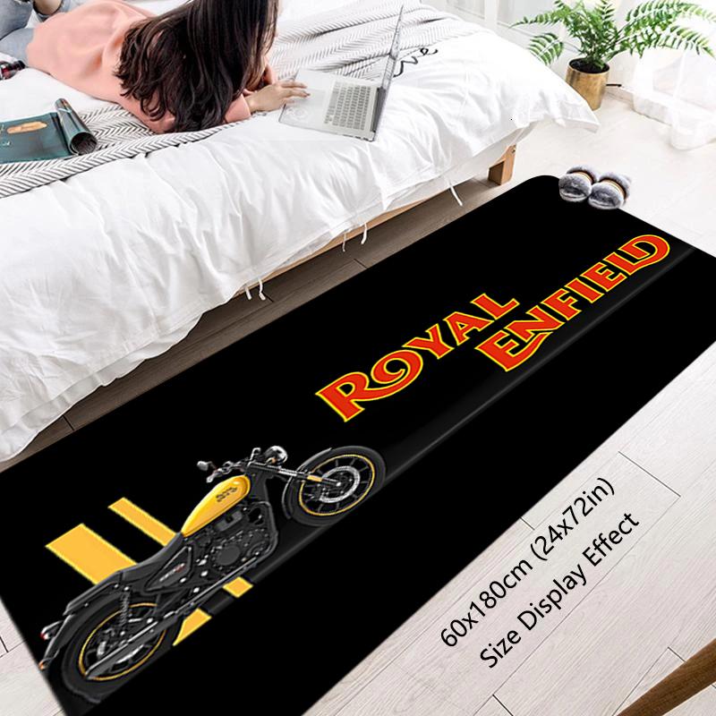 Floor Mat Non-slip Foot Rug for Entryway Royal Hallway Carpet Enfields Kitchen Water Absorbed Rugs Ideal Bedside Mats Home Decor