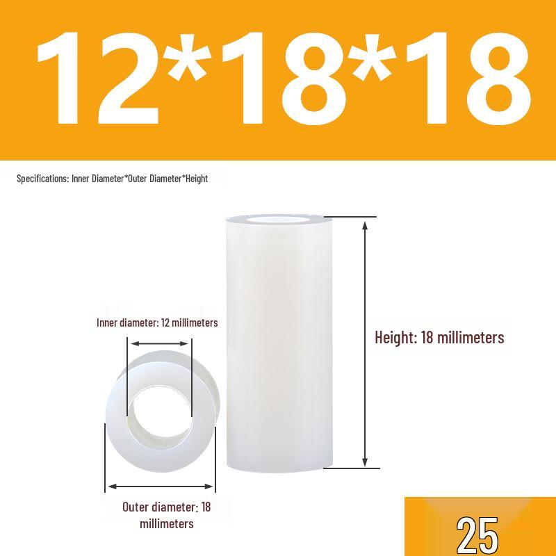Plastic Insulating Spacer Sleeves M5-M12