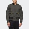Adidas Th Jkt Bomber Fleece-Lined Casual Sport Jacket Men Jackets Green GM4405