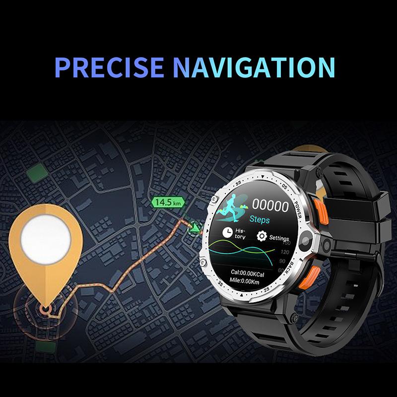 SIM Card 4G Smartwatch GPS Smart Watch 5G Card Full Netcom Built-in Google APP + Independent APP Download