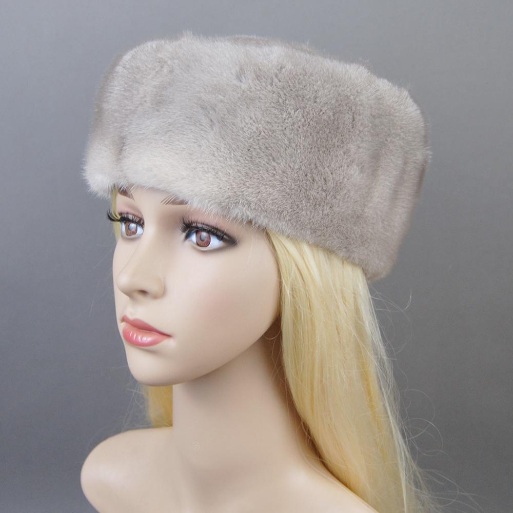 2023 женская зимняя элегантная европейская и американская модная женская шапка из натурального норкового меха, шапка из 100% натурального натурального меха норки