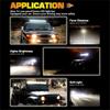 4/7 Inch Car LED Work Light Strip 24000lm Off-Road Fog Light Flood Light Spotlight Truck Car Off-Road Vehicle Tractor