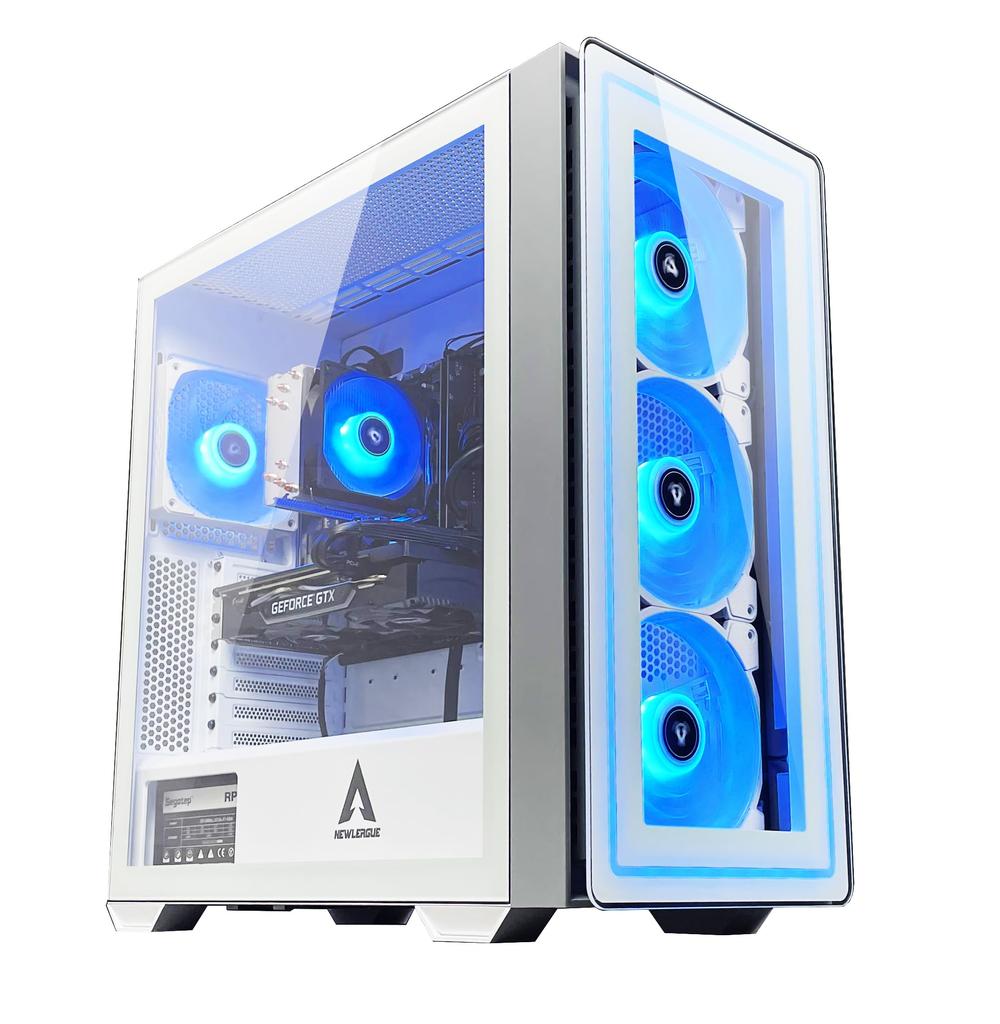 Игровой настольный компьютер NEWLEAGUE Специально выбранная модель Core i5 13400F RTX4060Ti 16 ГБ NVMe SSD 1 ТБ 550 Вт Блок питания Windows 11 Office Middle