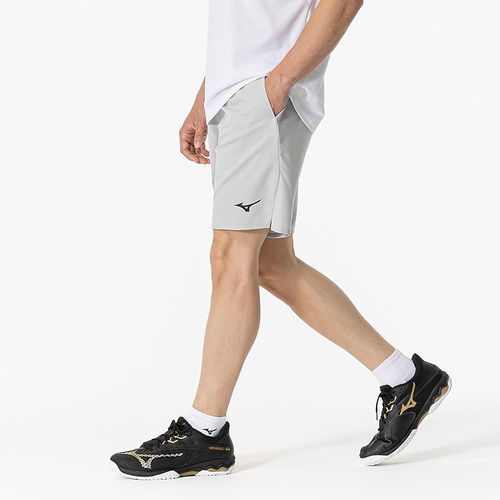 Теннис Бадминтон Игра официально признана Японской бадминтонной унисекс 62JBB023 Vapor Silver 150 [Mizuno] Штаны, шорты, Ассоциация,