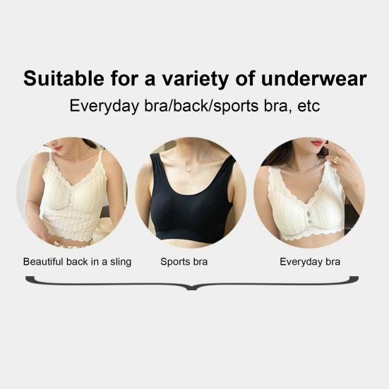 Bra Pad 0.1cm Ultra Thin Good Breathability Bra Insert Triangle Sponge Push Up Bra Pad Women Invisible Insert Bikini Breast
