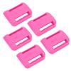 5pcs 14V‑60V Battery Mount Holder Storage Shelf Rack Stand Slots Hanger Buckle Pink