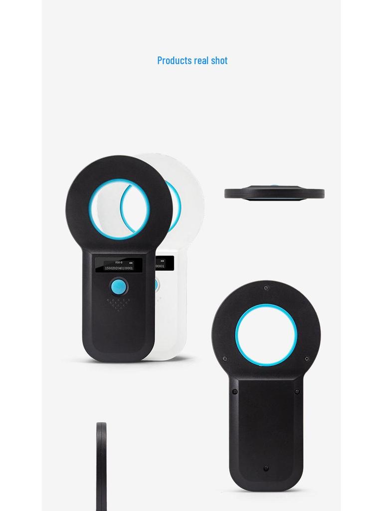 Ручной RFID сканер чипов и ушных бирок для домашних животных для идентификации животных