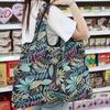 Reusable Grocery Bags Large Washable Shopping Bags Portable Foldable Environmental Friendly Heavy-Duty Handbags