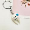 Creative Smile Face Resin Keychain - Personalized Gift Bag Charm & Activity Freebie
