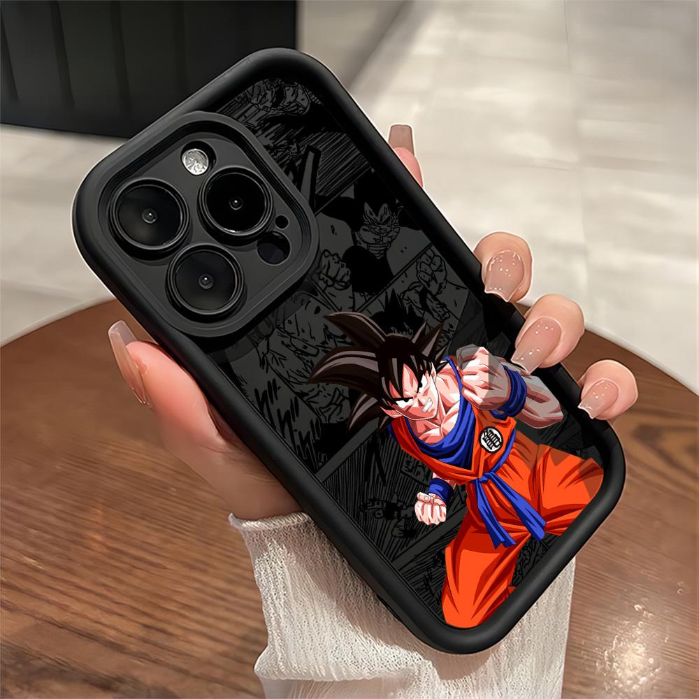 Anime Sons Gokus Cool Phone Case For IPhone 17e 17 16e 16 15 14 13 12 11 Air Pro Max Mini XR XS X 7 8 6 Plus Soft TPU Back Cover