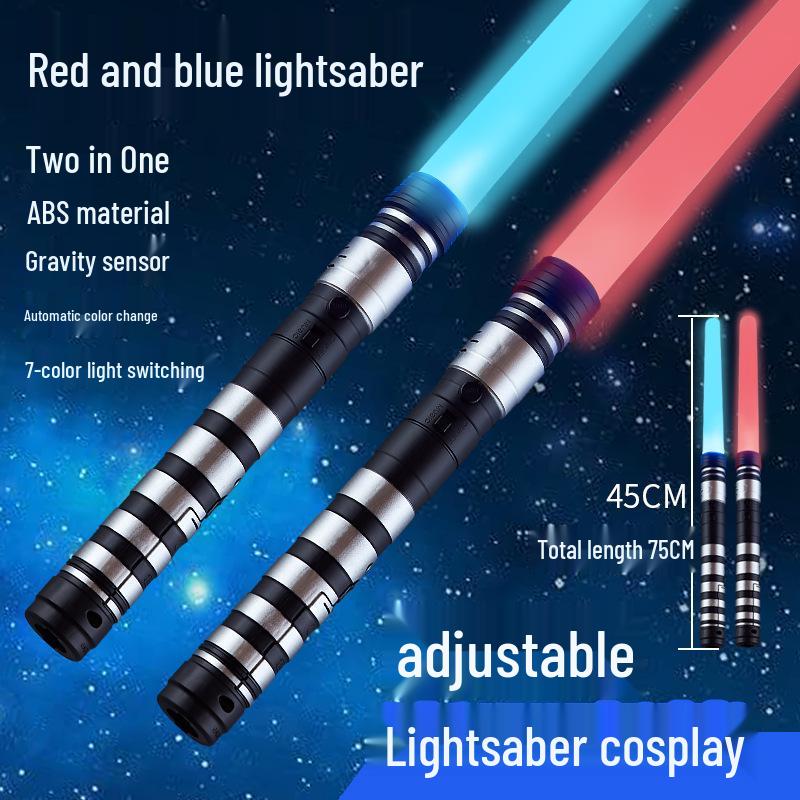 Световой меч-игрушка Star Wars 2-в-1 с выдвижным лезвием
