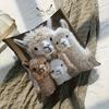 Alpaca Pattern Pillowcase Vivid Animal Printing Universal Size Pillow Cover with Hidden Zipper Home Decor
