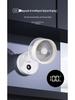 2025 Circulating Fan: 100-Speed Stepless Control, Rechargeable, Portable, Wall-Mounted Desktop Fan