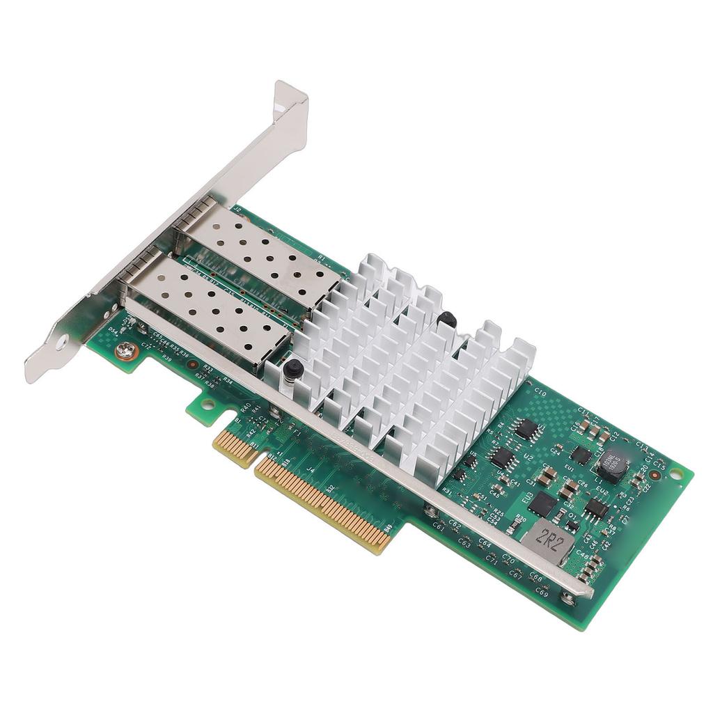 10 Гбит/с PCI E X8 Оптическая сетевая карта Поддержка чипа Intel 82599 Двойной порт SFP+ Контроллер PCI Express Ethernet