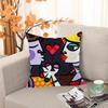 Britto Cushion Covers Pillow Cover  ×  Stuffed Cushions Decorative Pillows for Sofa Cases × Elegant Room Sleep Home Textile