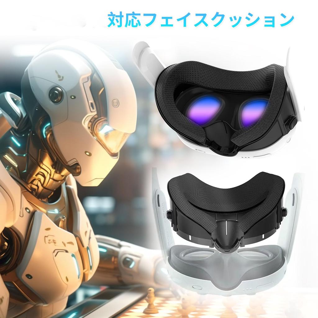 Compatible with Wtimesie Ques 3 Face Cushion Distributes Facial Pressure Ques 3 Face Cover 2 Replacement Face Pads Ques 3 Accessories Interface