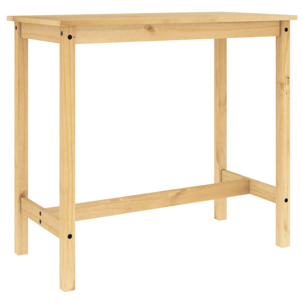 3 Piece Bar Set Solid Pine Wood