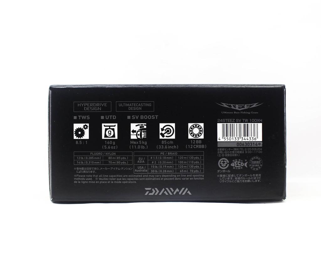 Daiwa Катушка Baitcast 24 Steez SV TW 100XH (4336)