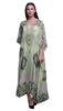 Phagun Tie & Dye Shibori Ladies Plus Size Kaftan Summer Wear Beach Coverup Kimono