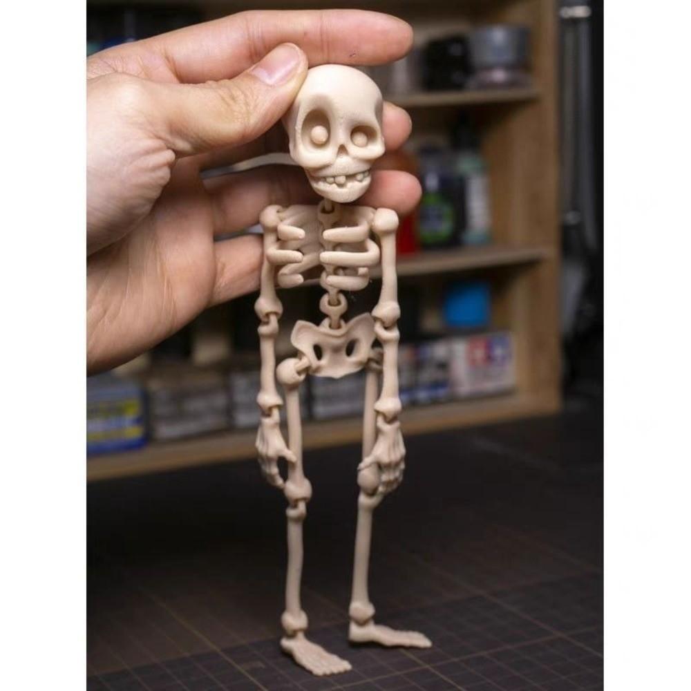 Poseable Skeleton Refrigerator Magnets Refrigerator Magnets Sticker  Halloween Decoration