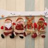 Cute Santa Claus Snowman Doll Christmas Tree Ornament Decoration Happy New Year Doll Hanging Pendant Decor For Home Noel Natal