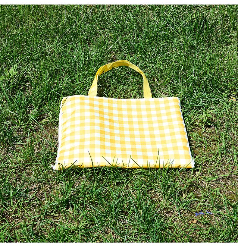 Thickened Portable Outdoor Picnic and Camping Mat – Moisture-proof, Folding Beach Lawn Blanket