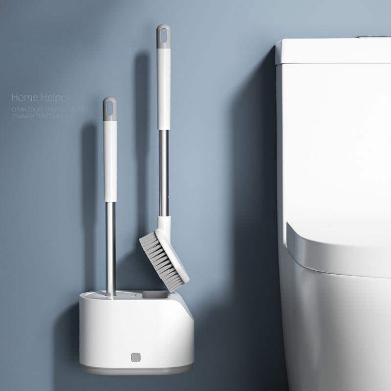Туалетная щетка настенная 2 шт. Инструменты для уборки Clean Brush Home Аксессуары для ванной комнаты Наборы держателей для туалетной щетки