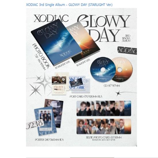 XODIAC 3-й сингл-альбом - GLOWY DAY (СОЛНЕЧНЫЙ СВЕТ Версия) Дата выпуска 2025-02-18